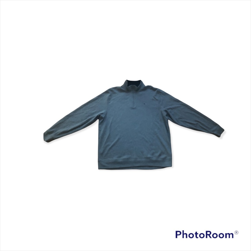 EUC men’s Vineyard Vines grey 3/4 zip size L
